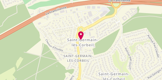Plan de Domusvi, 9 Rue Jean de la Fontaine, 91250 Saint-Germain-lès-Corbeil