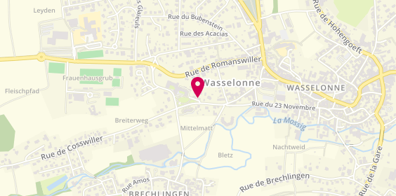 Plan de De la Residence Rene Hug, 2 Rue de l'Hôpital, 67310 Wasselonne