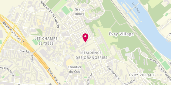 Plan de La Residence Medicis, 35 Boulevard Decauville, 91000 Évry-Courcouronnes