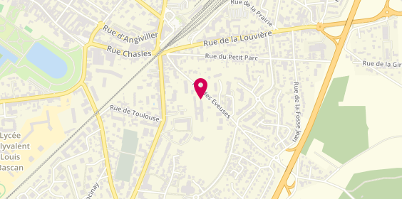 Plan de Residence Georges Rosset, 40 Rue des Eveuses, 78120 Rambouillet