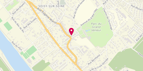 Plan de Les Chenes, 6 Rue des Francs Bourgeois, 91450 Soisy-sur-Seine