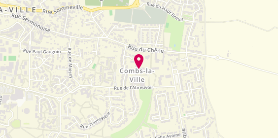 Plan de Adef Résidences la Maison du Grand Chêne, 20 Rue de l'Abreuvoir, 77380 Combs-la-Ville