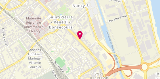 Plan de Maison de Retraite St Joseph, 113 Avenue de Strasbourg, 54000 Nancy