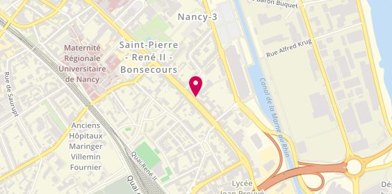 Plan de EHPAD Saint Joseph, 113 avenue de Strasbourg, 54000 Nancy