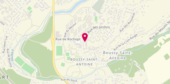 Plan de Résidence autonomie ARPAVIE Saint-Thibault, esplanade de la Ferme, 91800 Boussy-Saint-Antoine
