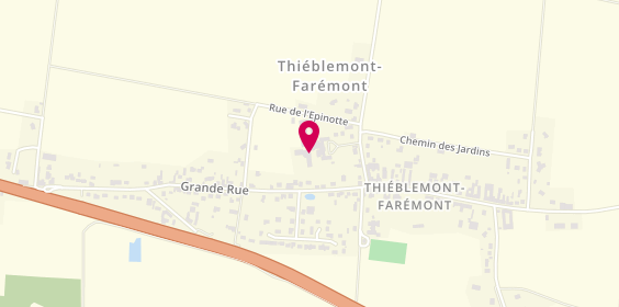 Plan de Maison de Retraite Thiéblemont, Rue Laurent Gérard, 51300 Thiéblemont-Farémont