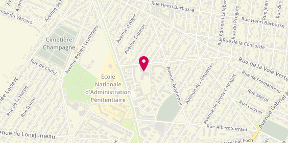 Plan de EHPAD ARPAVIE Camille Desmoulins, 2 avenue Anatole France, 91260 Juvisy-sur-Orge