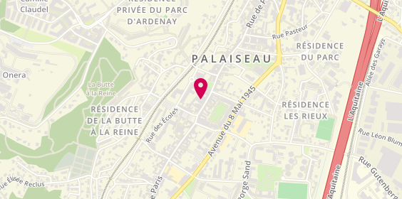 Plan de Domusvi Domicile, 148 Rue de Paris, 91120 Palaiseau