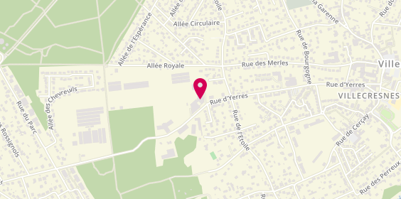 Plan de Adef Residenses la Maison du Jardin des Roses, 54 Rue d'yerres, 94440 Villecresnes