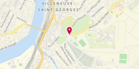 Plan de Residence Beauregard, 1 avenue Rey, 94190 Villeneuve-Saint-Georges