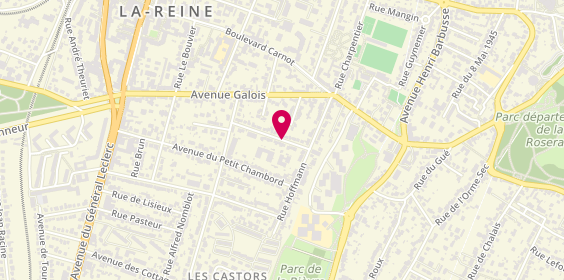 Plan de Arpavie Résidence la Vallée, 22 Rue de la Villa Flamande, 92340 Bourg-la-Reine