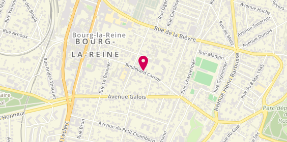 Plan de Maison Molière, 23 Boulevard Carnot, 92340 Bourg-la-Reine
