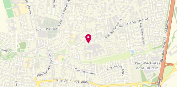Plan de BTP Residences Medical Sociales, 24 Rue des Bercheres, 77340 Pontault-Combault