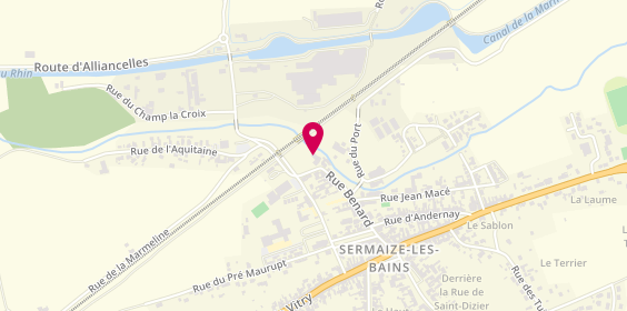 Plan de Sarmatia, 24 Rue Bénard, 51250 Sermaize-les-Bains
