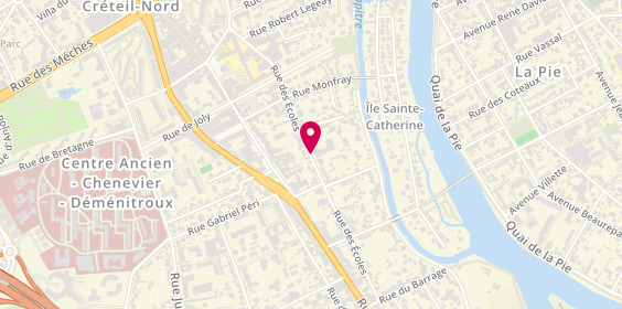Plan de Residence Autonomie Joseph Franceschi, Rpa Franceschi 39 Rue Ecoles, 94000 Créteil