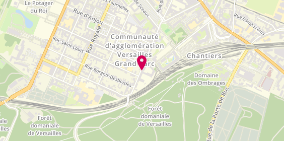 Plan de Maison de Retraite des Sœurs Augustines, 23 Rue Edouard Charton, 78000 Versailles