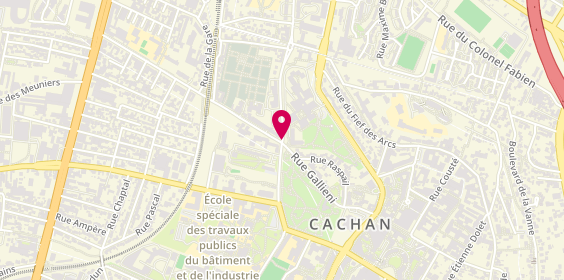 Plan de Residence Autonomie de l'Aqueduc, 1 à 3 Rue Provigny, 94230 Cachan