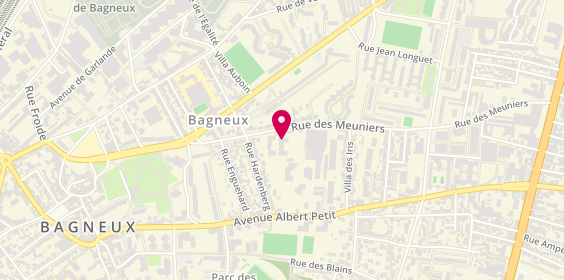 Plan de Résidence le Clos des Meuniers, 38 Rue des Meuniers, 92220 Bagneux