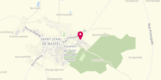Plan de EHPAD Saint Joseph (Groupe SOS Seniors), 16 Rue Principale, 57930 Saint-Jean-de-Bassel