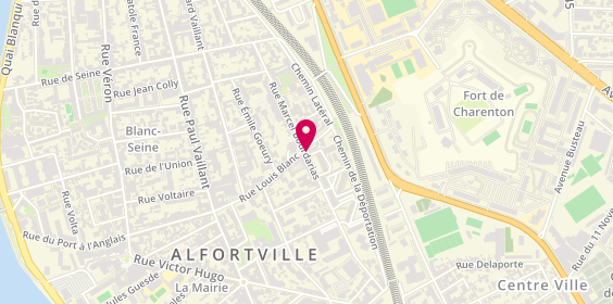 Plan de Mapa Joseph Franceschi, 67 Rue Louis Blanc, 94140 Alfortville