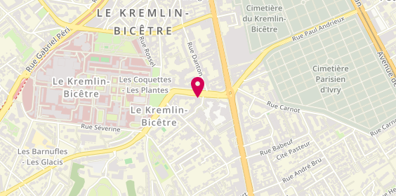 Plan de Résidence Bicêtre, 21 avenue Eugène Thomas, 94270 Le Kremlin-Bicêtre