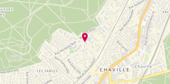 Plan de Villa Beausoleil Chaville - Maison de Retraite (EHPAD), 32 avenue de la Résistance, 92370 Chaville