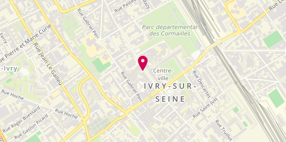 Plan de Residence Autonomie Danielle Casanova, 140 avenue Danielle Casanova, 94200 Ivry-sur-Seine