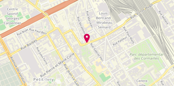 Plan de Foyer Logement Res. L. Bertrand, 31 Rue Louis Bertrand, 94200 Ivry-sur-Seine