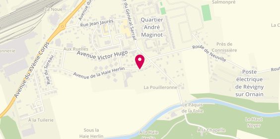 Plan de Foyer Logement Personnes Agees, 9 Avenue Haie Herlin, 55800 Revigny-sur-Ornain