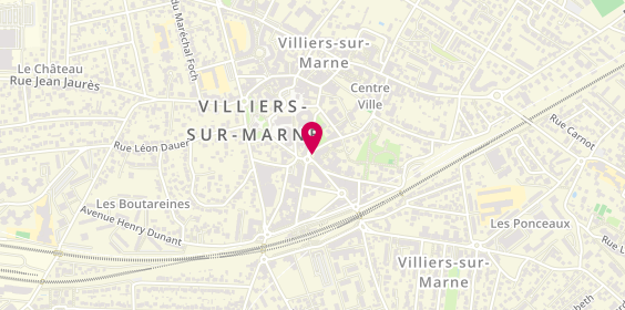 Plan de Residence Autonomie des Courts Sillon, 18 Rue Louis Lenoir, 94350 Villiers-sur-Marne