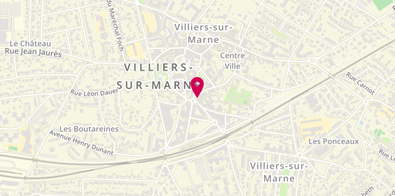 Plan de Residence Autonomie des Courts Sillon, 18 Rue Louis Lenoir, 94350 Villiers-sur-Marne