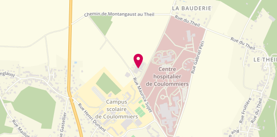 Plan de Fondation Partage et Vie - EHPAD Les Champs - Coulommiers, 8 Rue Maurice Sujet, 77120 Coulommiers