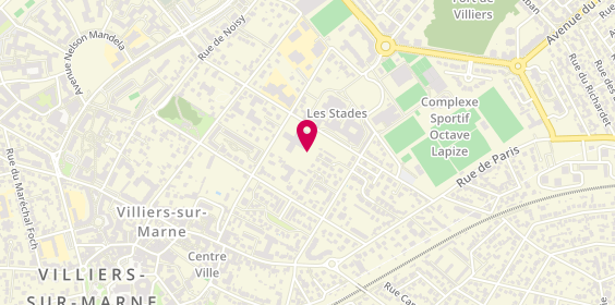 Plan de EHPAD ARPAVIE le Vieux Colombier, 20 avenue de l'Isle, 94350 Villiers-sur-Marne