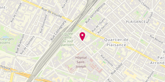 Plan de Résidence Appartement Ridder, 10 Rue Ridder, 75014 Paris