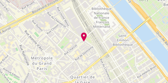 Plan de Œuvre de Saint-Casimir, 119 Rue du Chevaleret, 75013 Paris