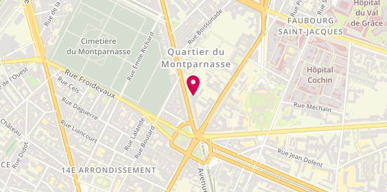 Plan de Maison Marie Thérèse, 277 Boulevard Raspail, 75014 Paris