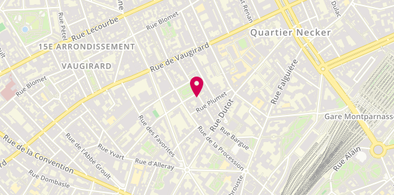 Plan de Residence Sce Quintinie Procession, 18 Rue Bargue, 75015 Paris