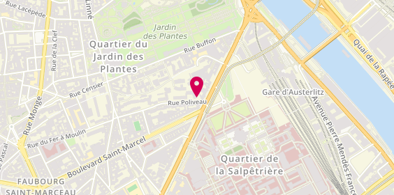 Plan de Résidence Appartement Poliveau, 2 Rue Poliveau, 75005 Paris