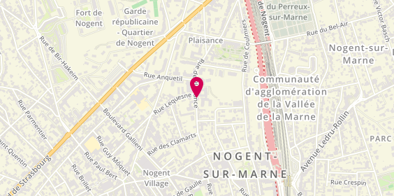 Plan de Association Africa Soeurs Spiritaines, 22 Rue Plaisance, 94130 Nogent-sur-Marne
