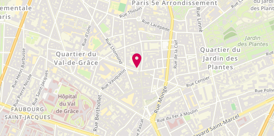 Plan de Résidence Appartement Jean Calvin, 2 Rue Jean Calvin, 75005 Paris