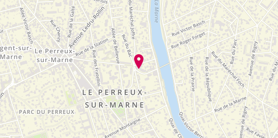 Plan de Korian Les Lierres, 19 Rue du Bac, 94170 Le Perreux-sur-Marne