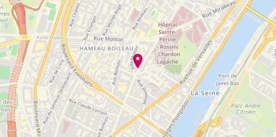 Plan de Domusvi Domicile Paris, 46 Rue Chardon Lagache, 75016 Paris