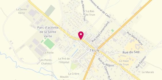 Plan de Maison de Retraite de Trun EHPAD, 69 Rue République, 61160 Trun