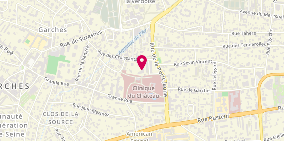 Plan de Villa d'Epidaure, 17 Rue des Croissants, 92380 Garches