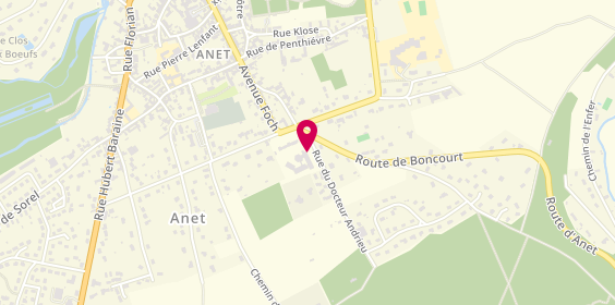 Plan de Residence Medicalisee, 2 Rue du Dr Andrieu, 28260 Anet