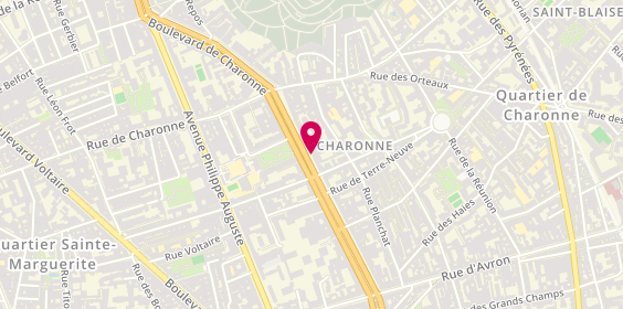 Plan de Cos Hospitalite Familiale, 120 Boulevard de Charonne, 75020 Paris