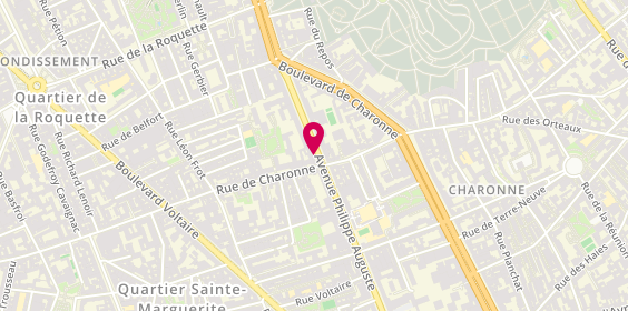Plan de Residence Appartement P. Auguste, 99 avenue Philippe Auguste, 75011 Paris