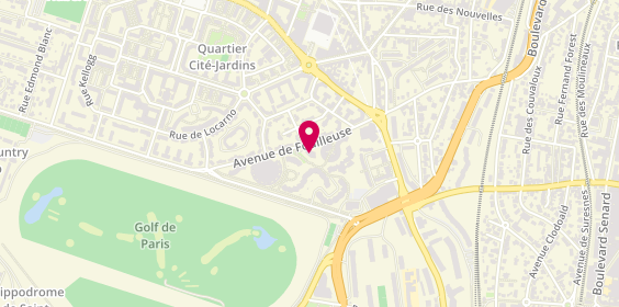 Plan de Résidence autonomie ARPAVIE Les Jours Heureux, 9 avenue de Fouilleuse, 92210 Saint-Cloud