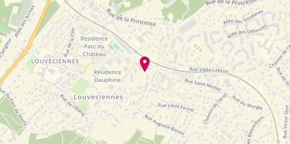 Plan de Domaine de Montbuisson, 21 Rue de Montbuisson, 78430 Louveciennes