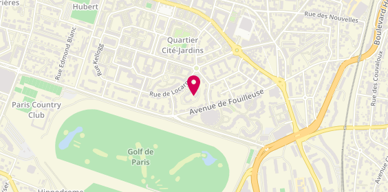 Plan de Résidence autonomie Locarno - Hauts-de-Seine Habitat, 15 Rue de Locarno, 92150 Suresnes